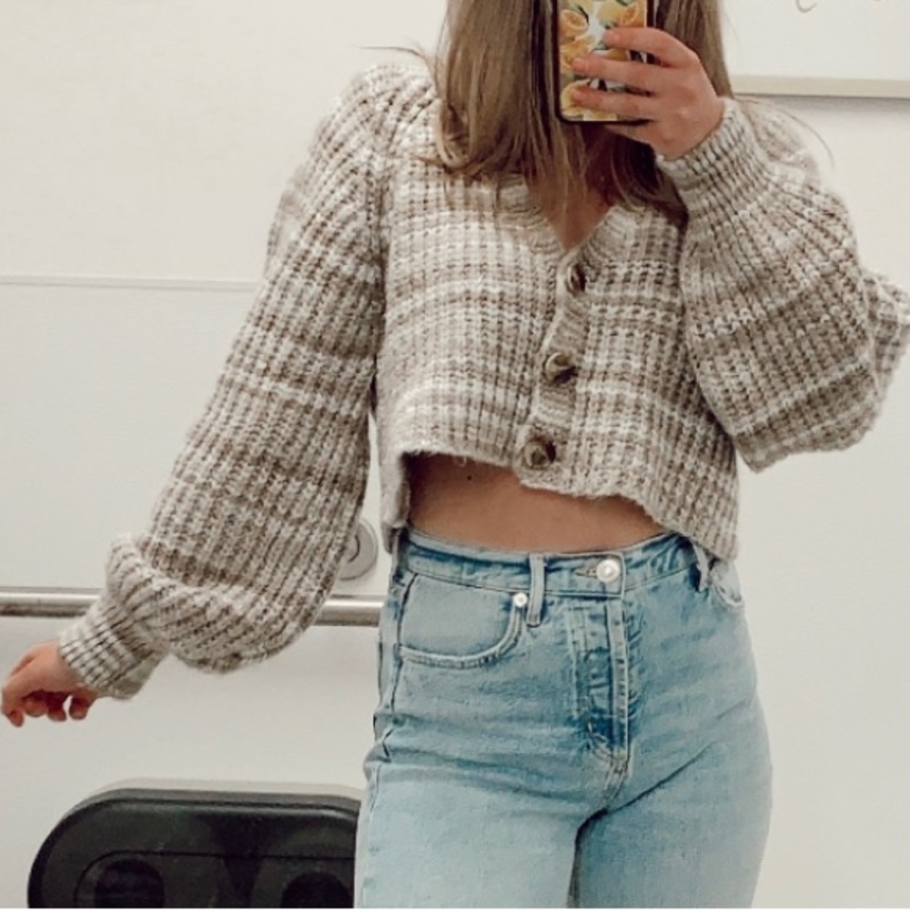 Urban Outfitters Cropped Cardigan Sweater